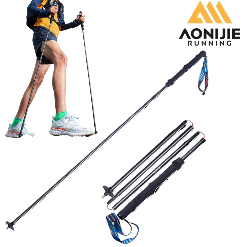 Trekking Pole Carbon - 2 adet AONIJIE Katlanır Açık Hava