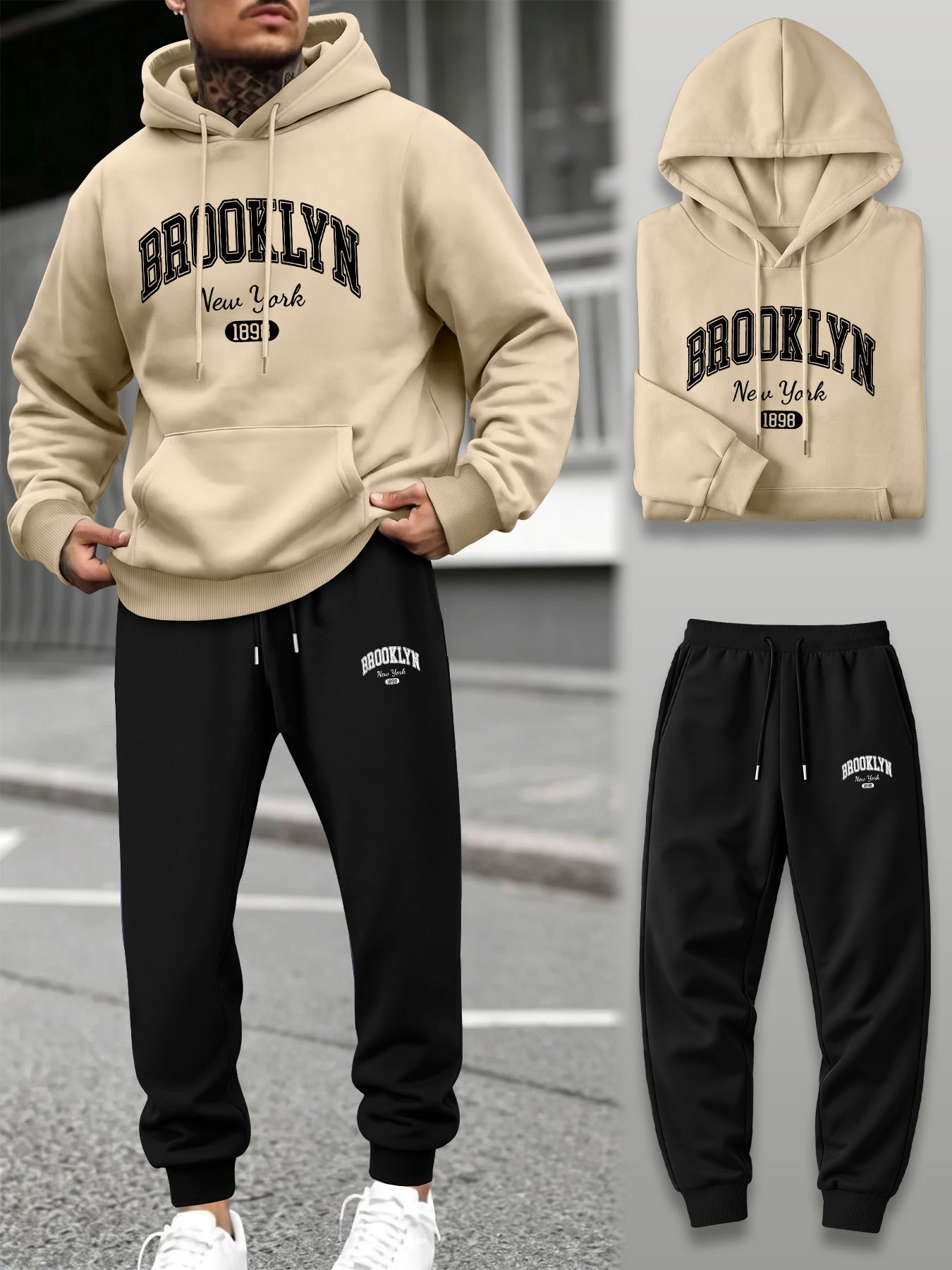 Erkek 2 Parça Eşofman Takımı K - Joggers Pants incelemesi ve fiyatı